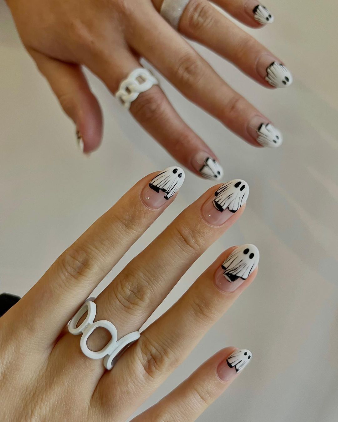 Ongles sur le thème de l’Halloween