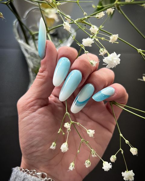 Ombre élégant Nail Art