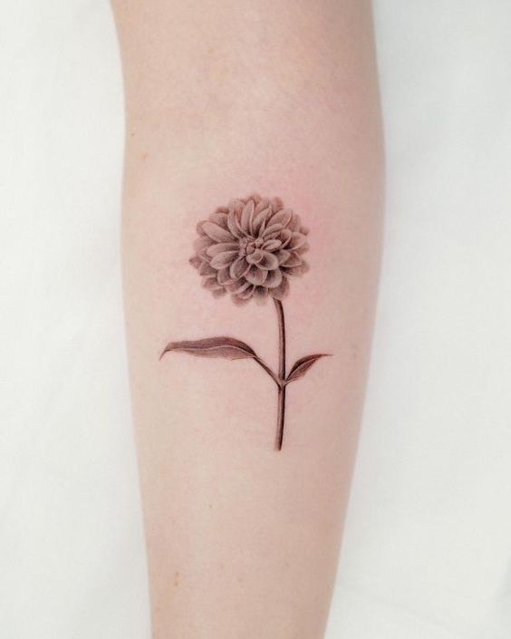 Tatouages ​​​​de fleurs de symbole d’automne 2