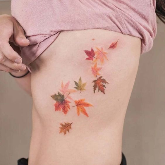 Tatouages ​​​​de Feuille d