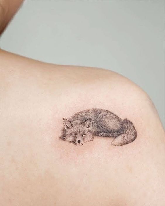 Tatouages ​​​​de renard roux 1